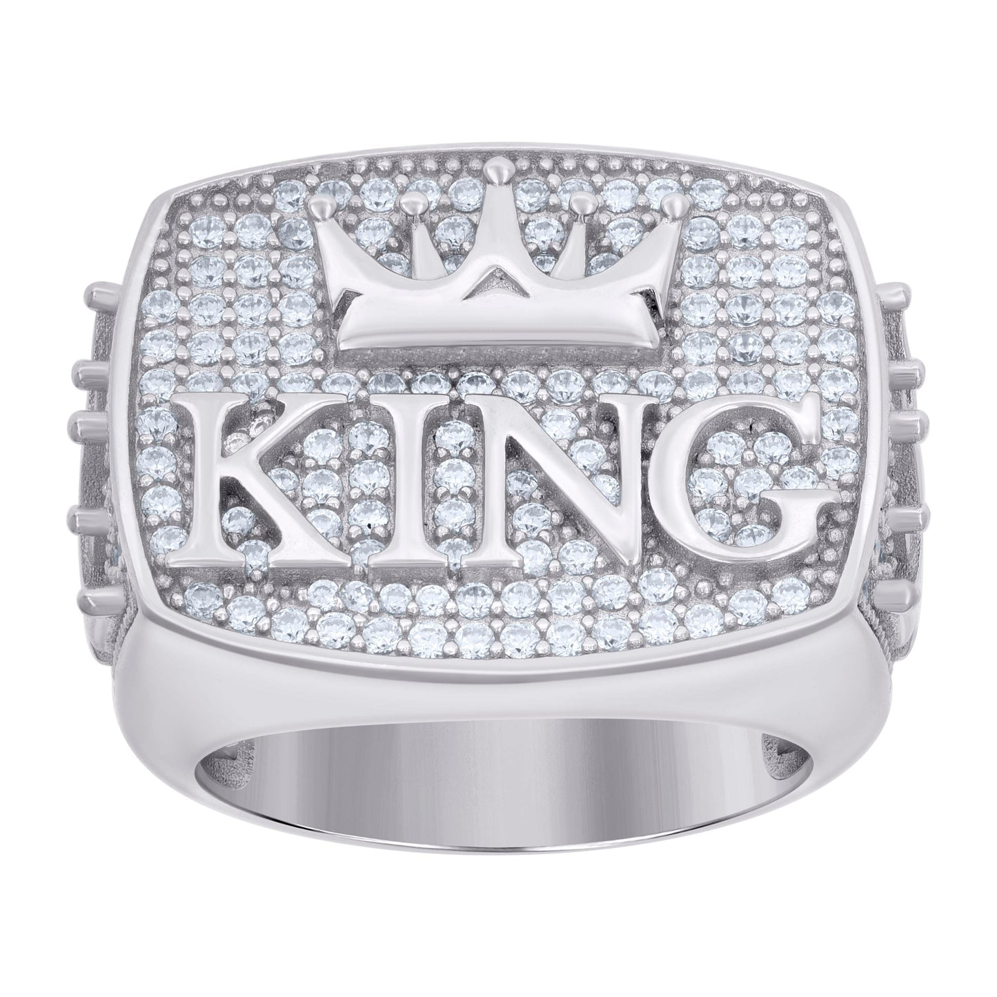 925 Sterling Silver 1.51Ctw Moissanite Ring S9