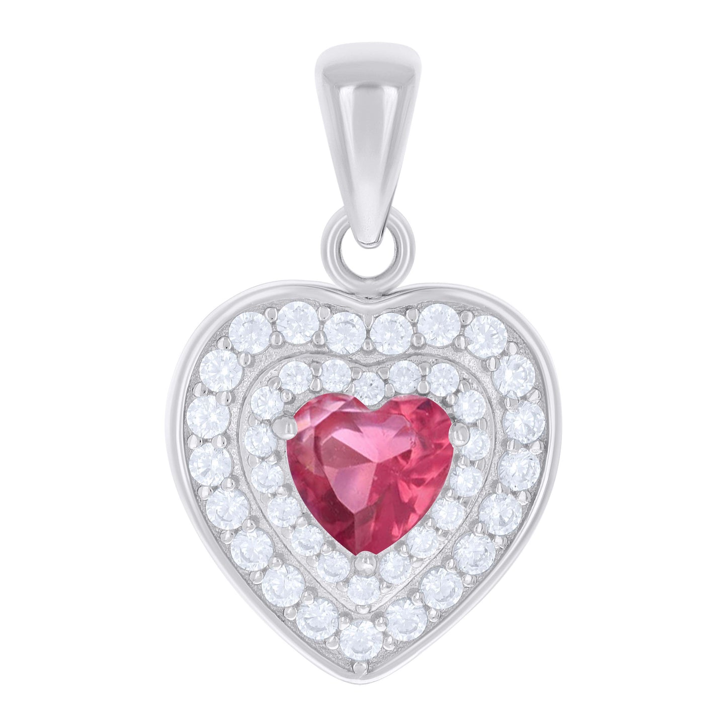925 Sterling Silver Cz Pendant