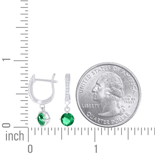 925 Sterling Silver Cz Earrings