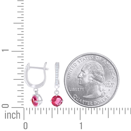 925 Sterling Silver Cz Earrings