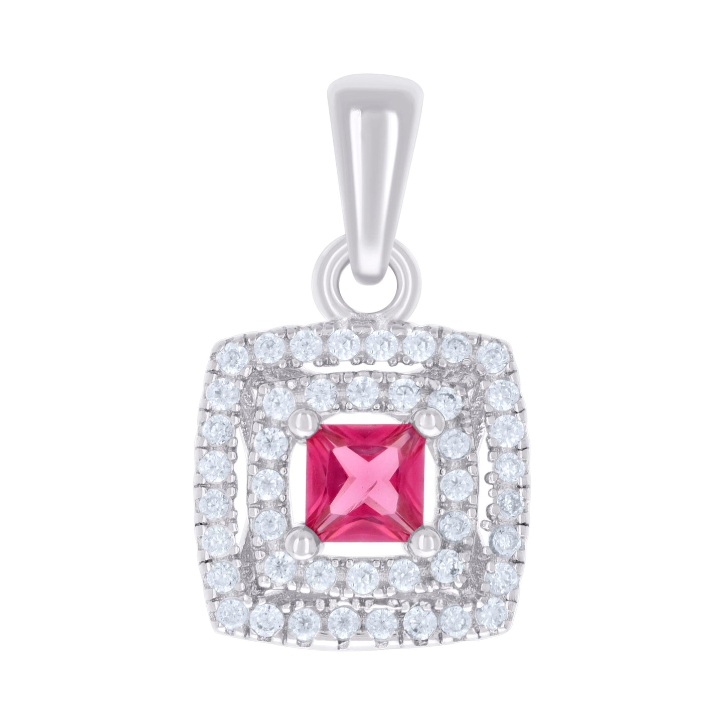 925 Sterling Silver Cz Pendant
