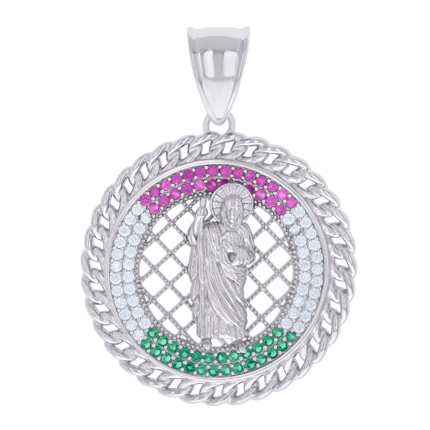 925 Sterling Silver Cz Pendant