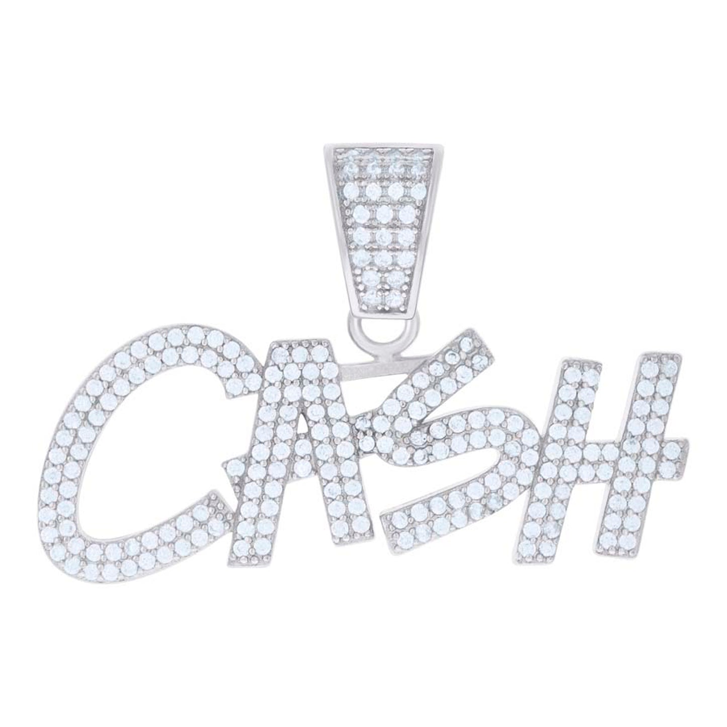 925 Sterling Silver 1.31Ctw Moissanite Pendant