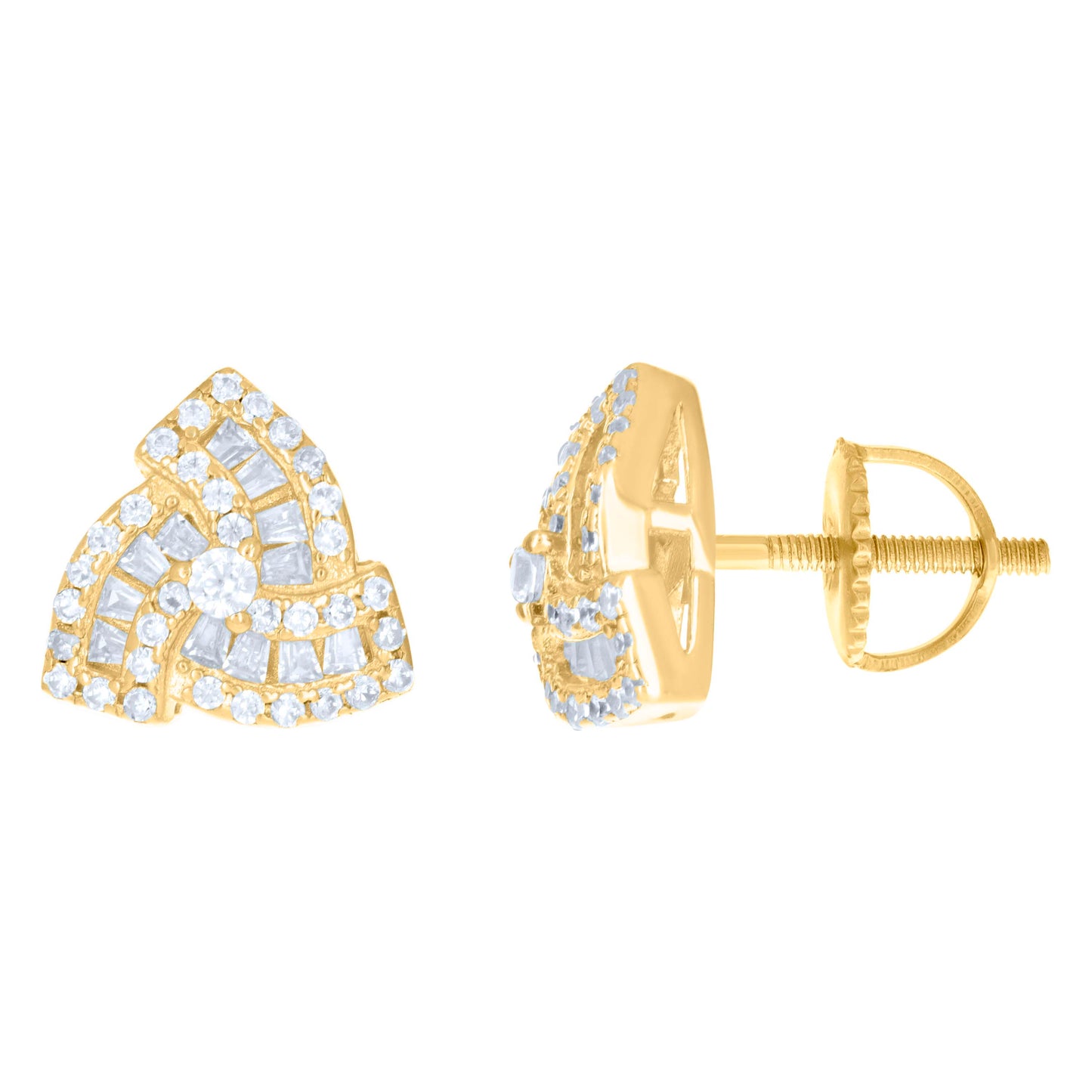 925 Sterling Silver Cz Earrings