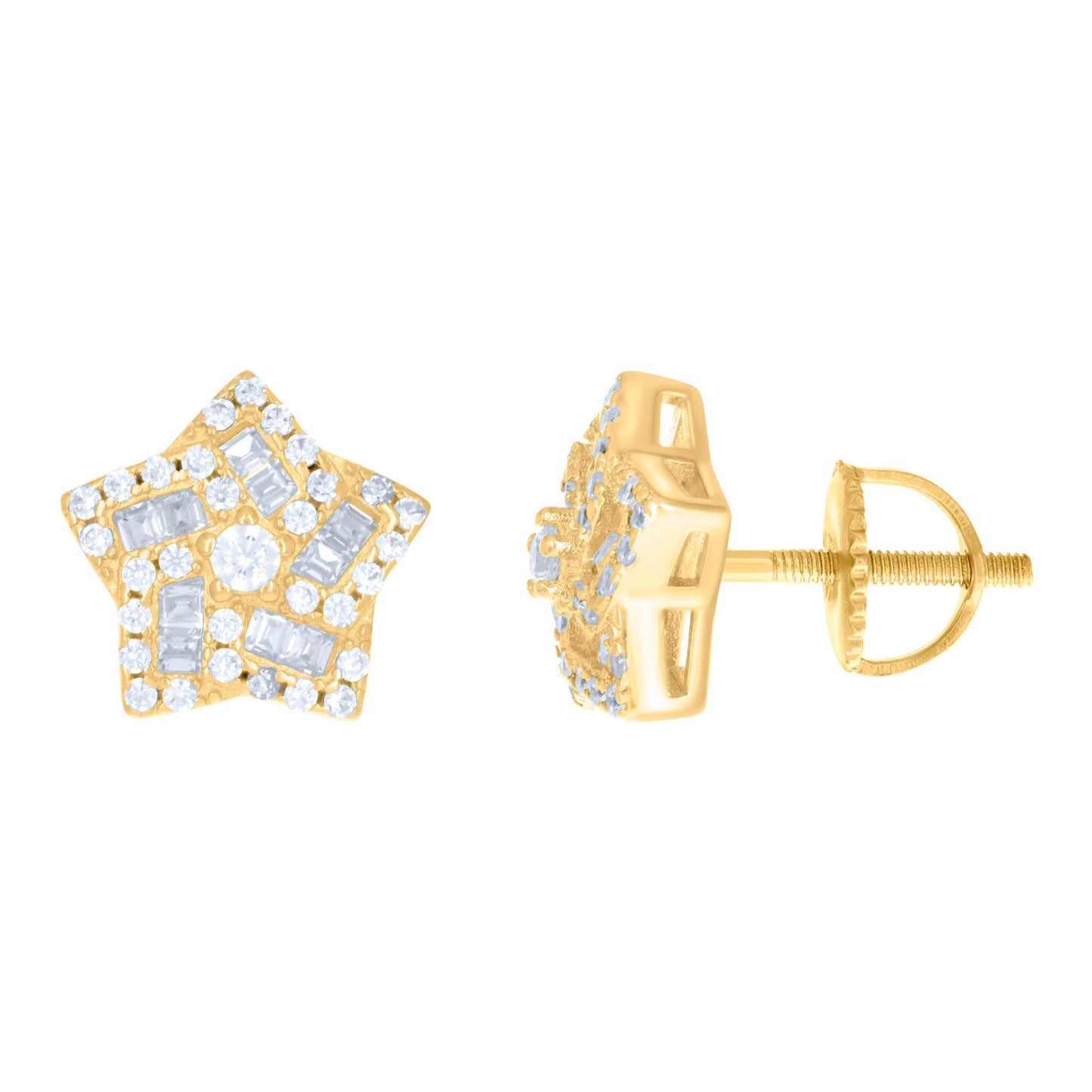 925 Sterling Silver Cz Earrings