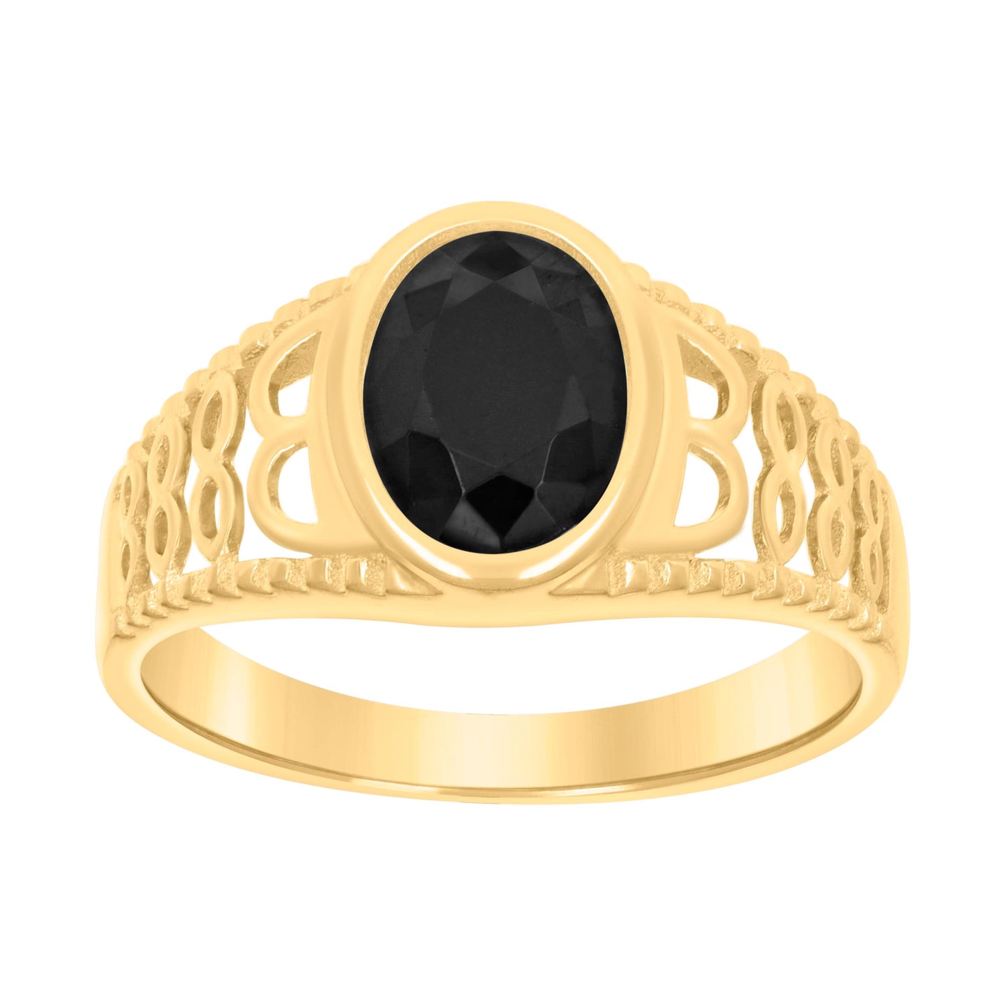 10Kt Gold Cz Baby Ring