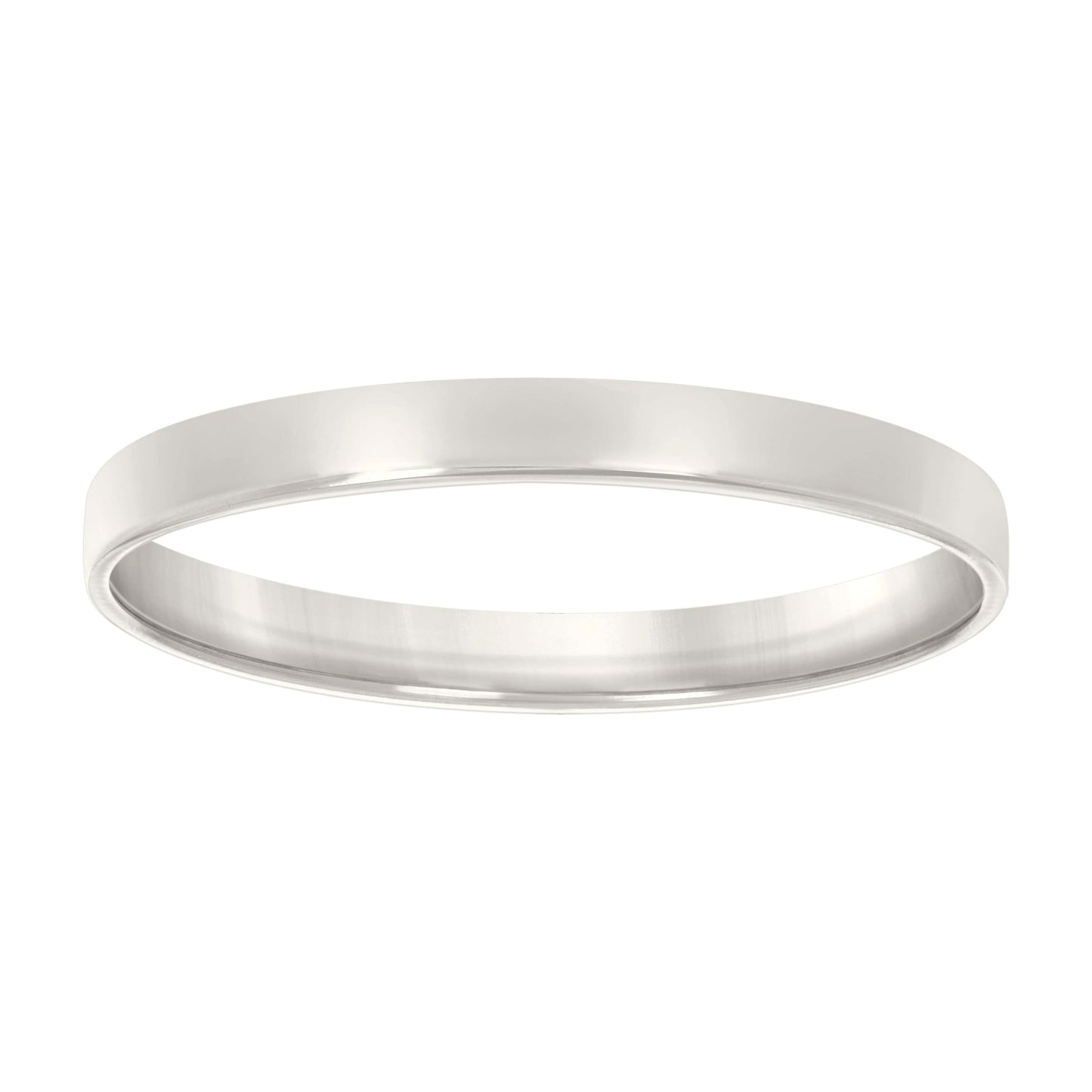 925 Sterling Silver Flat Comfort Band Silver 3mm-S