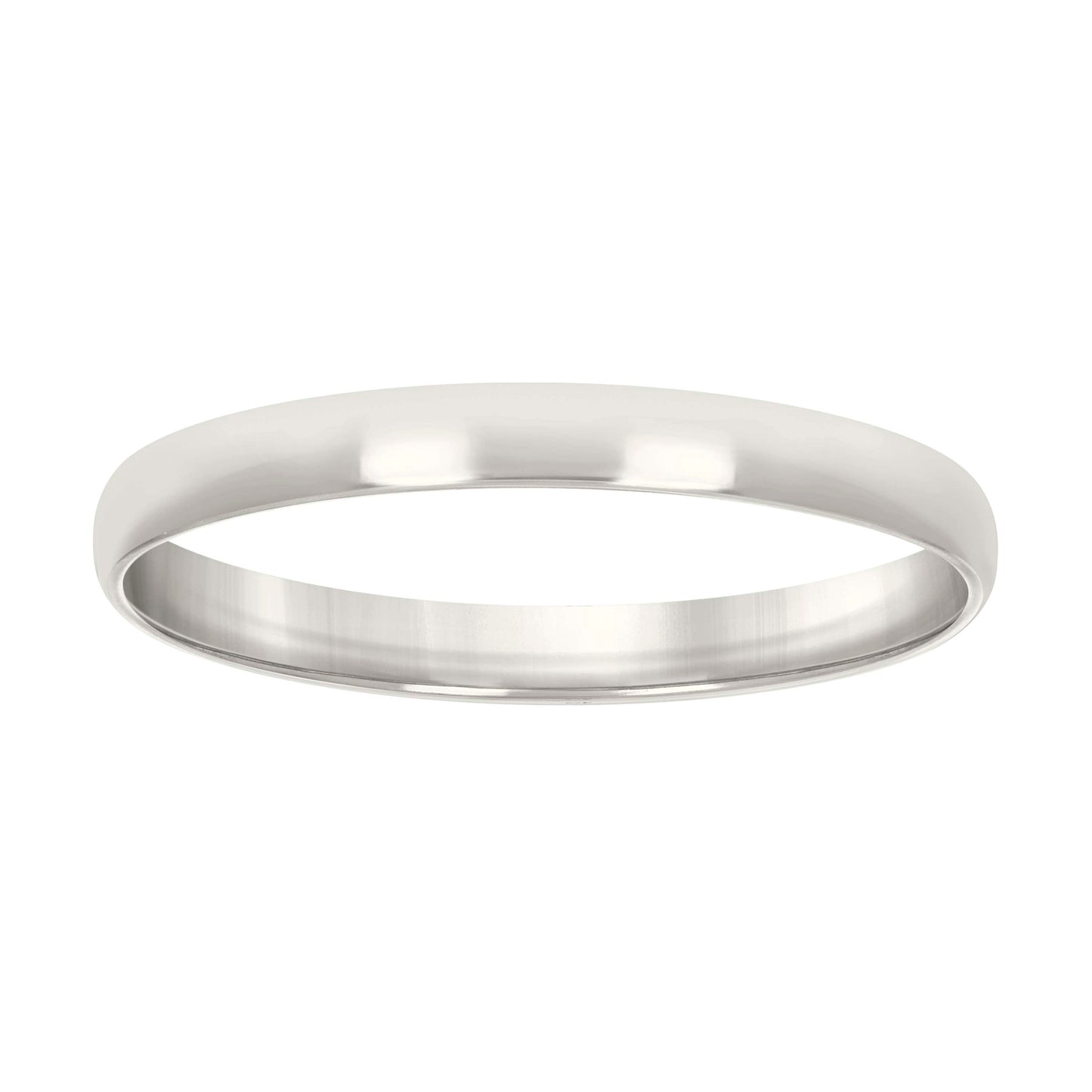 925 Silver Comfort Fit Band 3mm S5 Silver Plated
