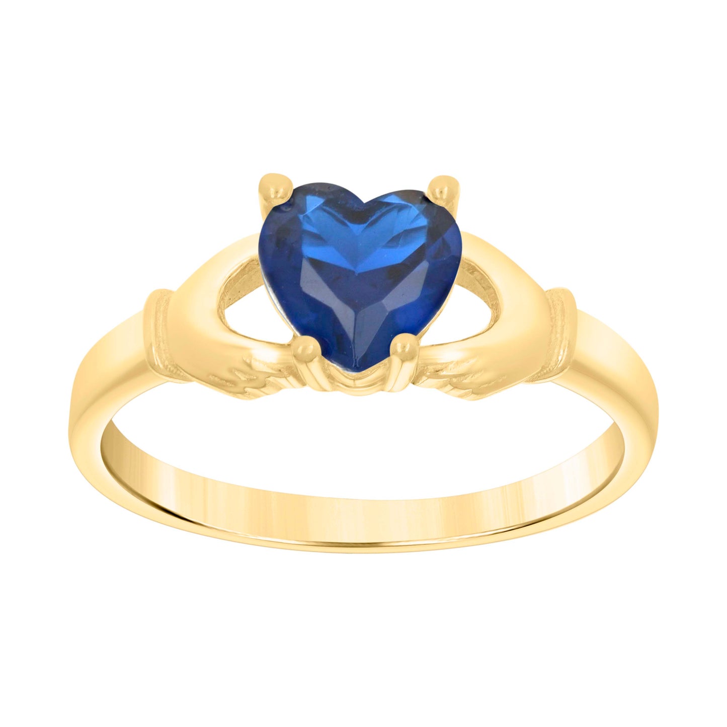 10Kt Gold Cz Baby Ring