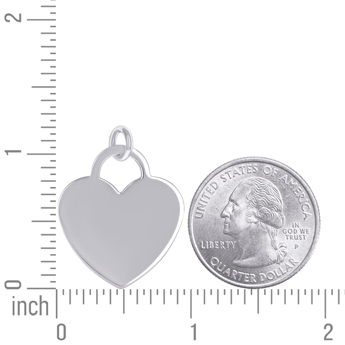 925 Sterling Silver 6.5mm Pendant Silver Plated