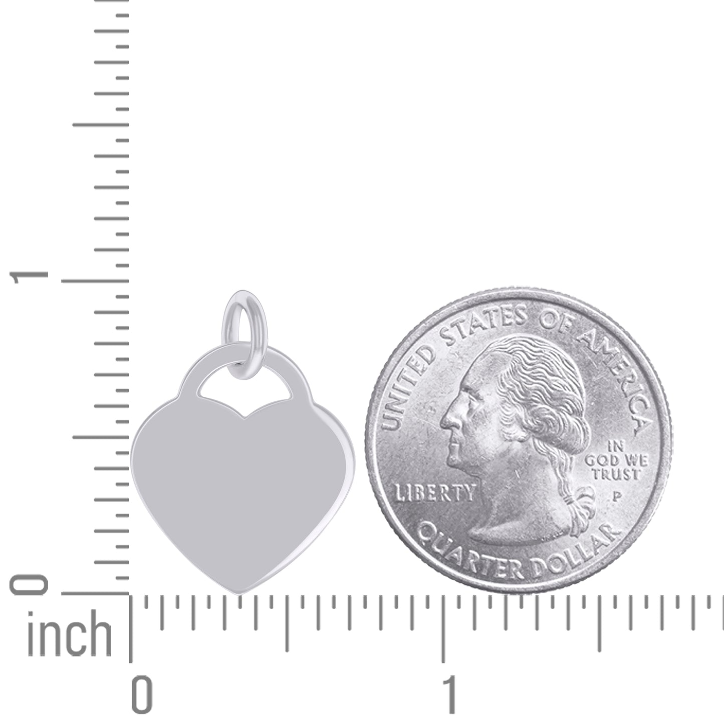 925 Sterling Silver 6.5mm Pendant Silver Plated