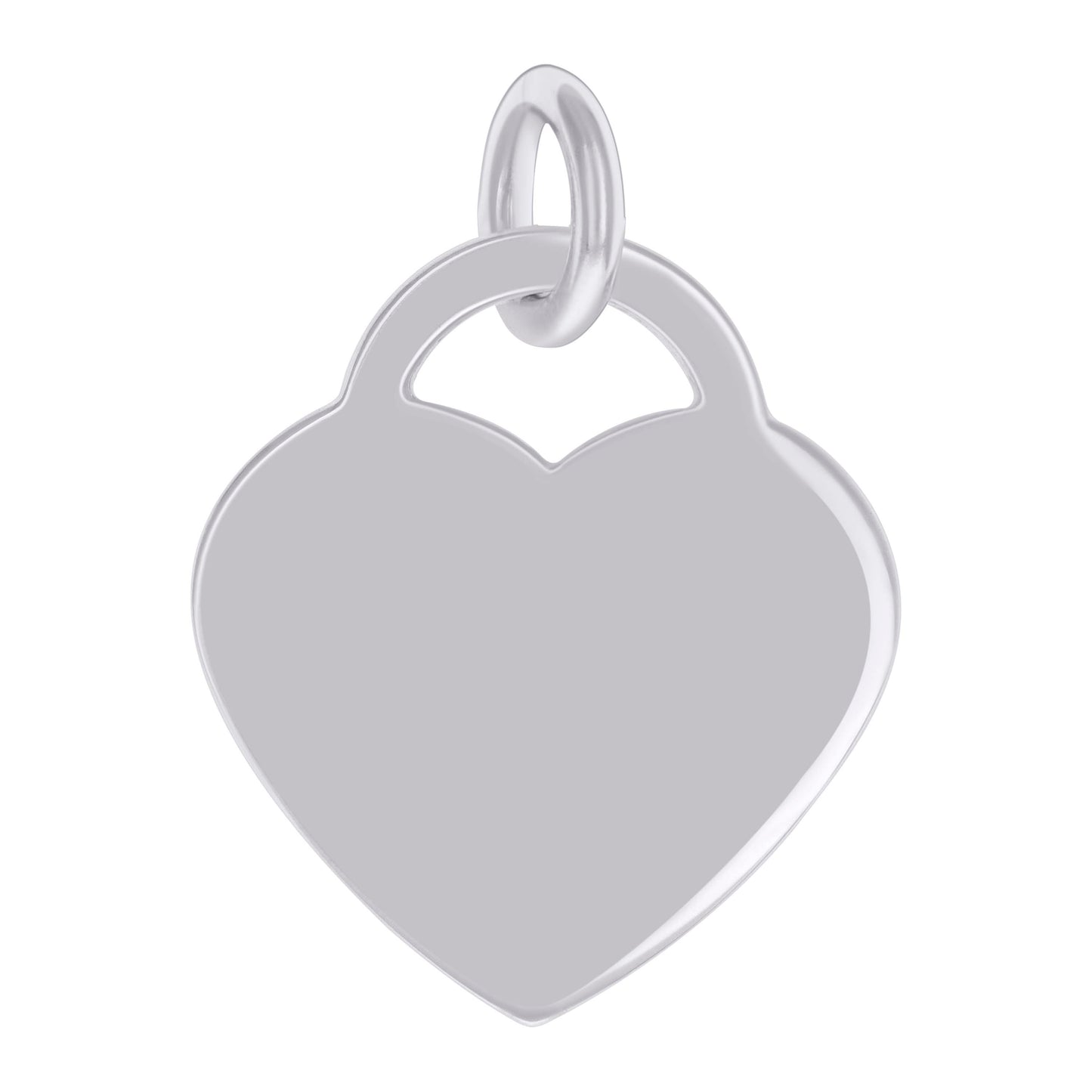 925 Sterling Silver 6.5mm Pendant Silver Plated