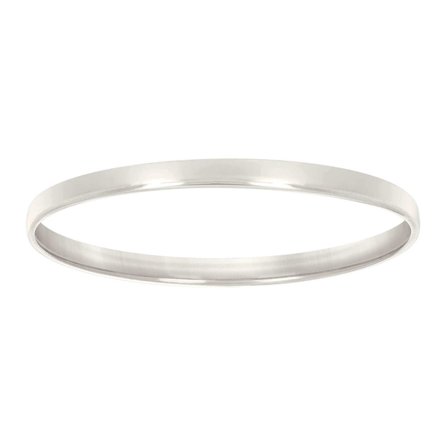 925 Sterling Silver Flat Comfort Band Silver 2mm-S