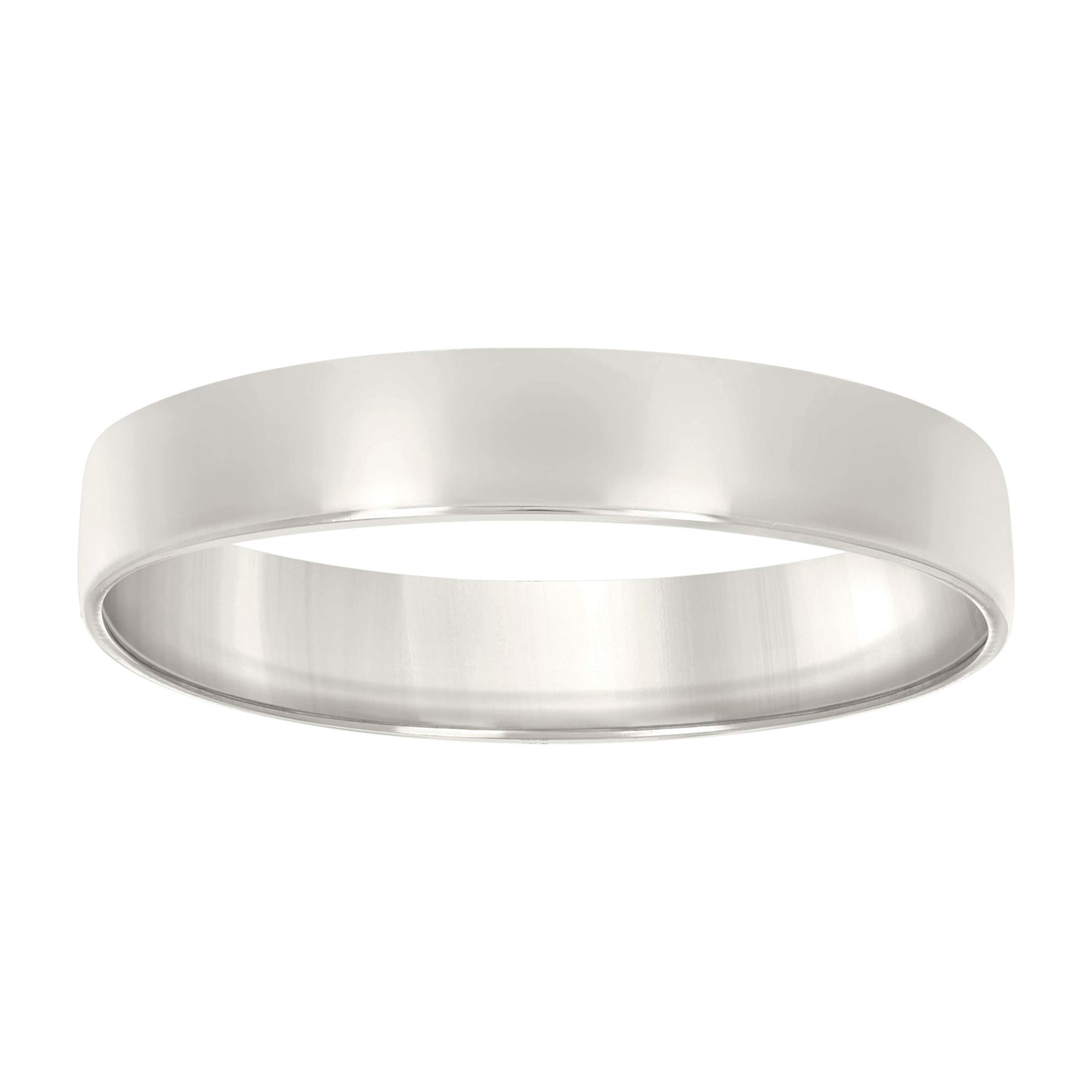 925 Sterling Silver Flat Comfort Band Silver 5mm-S