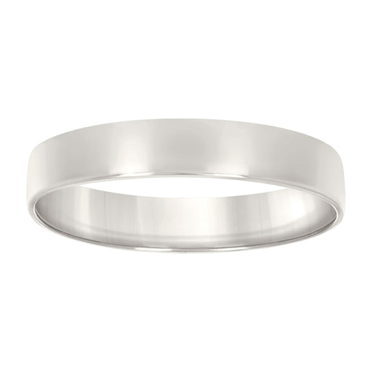 925 Sterling Silver Flat Comfort Band Silver 5mm-S