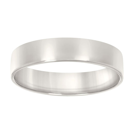 925 Sterling Silver Flat Comfort Band Silver 6mm-S