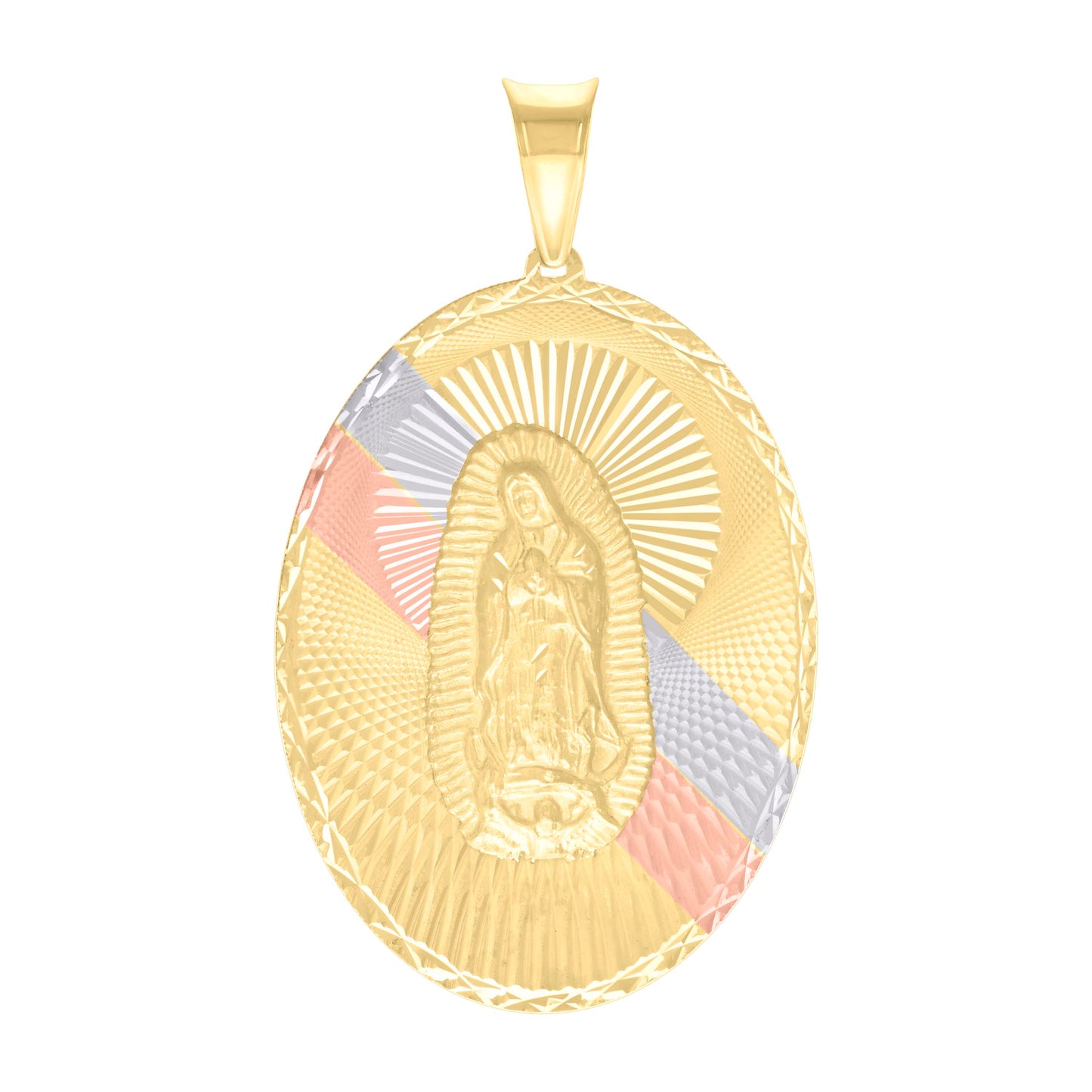 10K Gold Cz Pendant