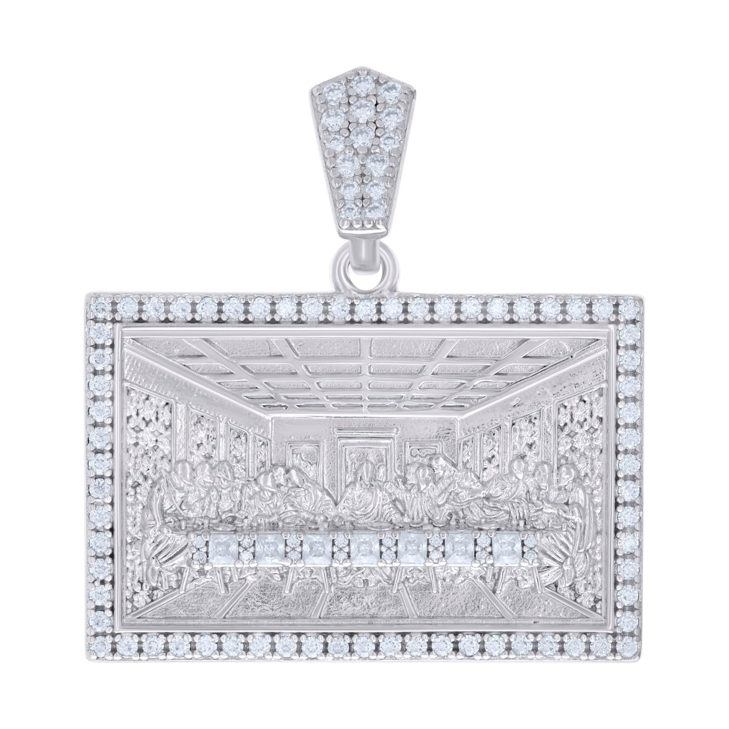 925 Sterling Silver R:1.22Ctw, B:0.4Ctw Moissanite