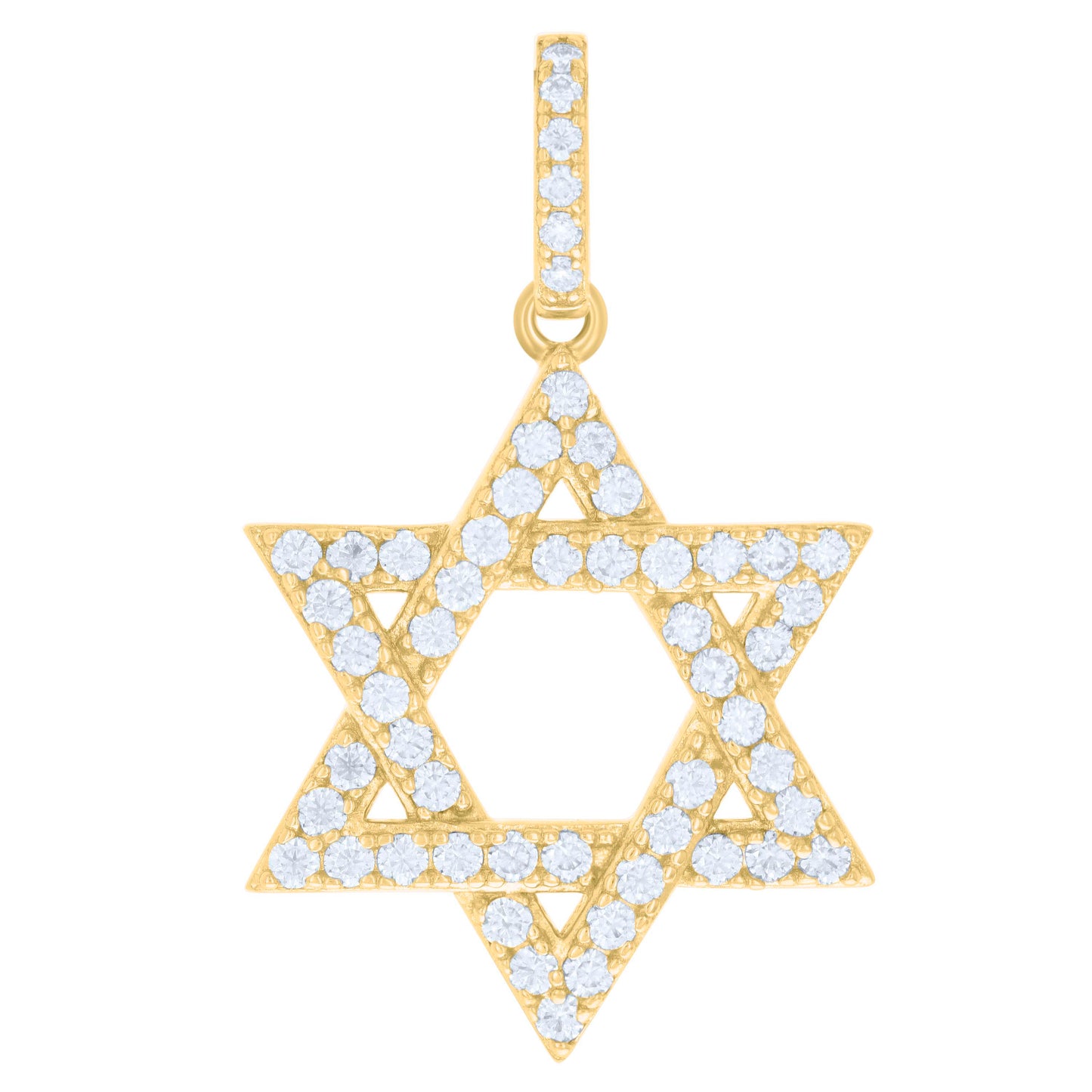 925 Sterling Silver 1.39Ctw Moissanite Pendant