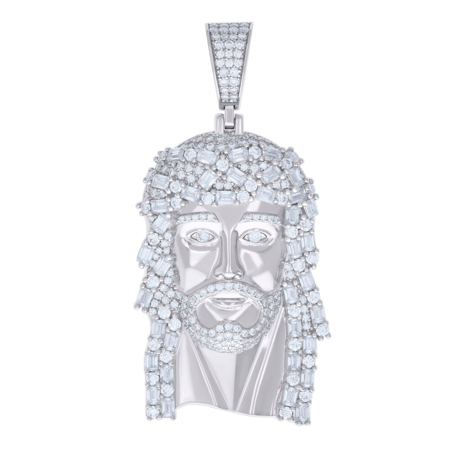 925 Sterling Silver R:3.01Ctw, B:3.79Ctw Moissanit