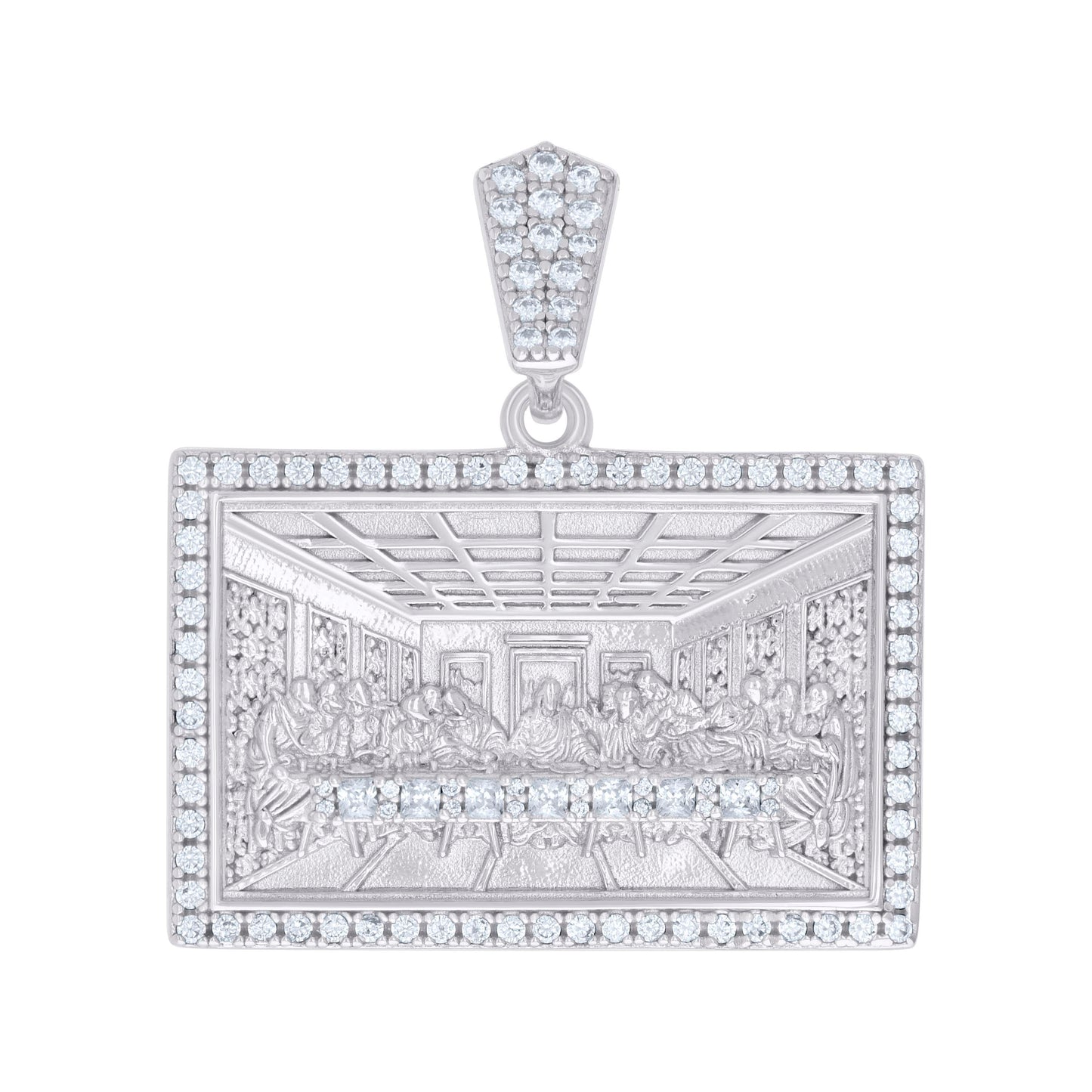 925 Sterling Silver Cz Pendant