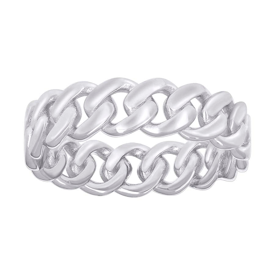 925 Sterling Silver Cz Ring S5