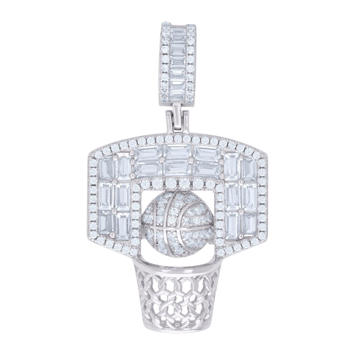 925 Sterling Silver Cz Pendant