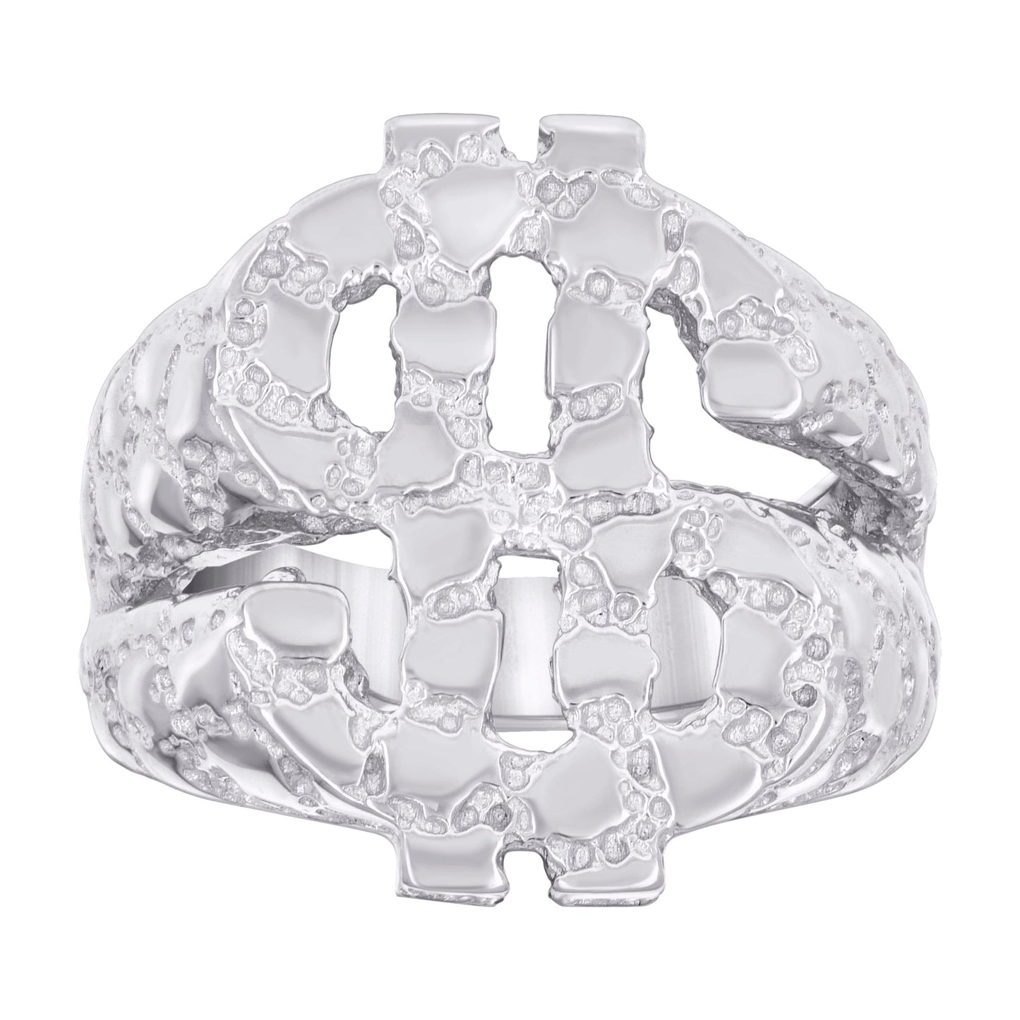 925 Sterling Silver Cz Ring S8