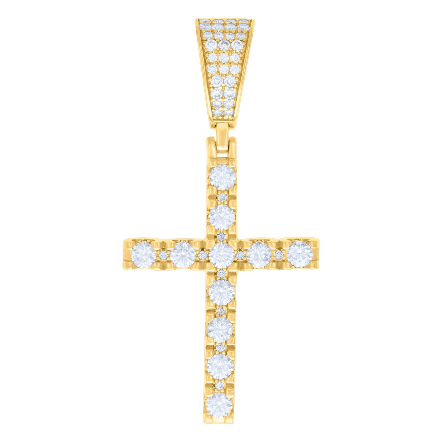 925 Sterling Silver 2.04Ctw Moissanite Pendant