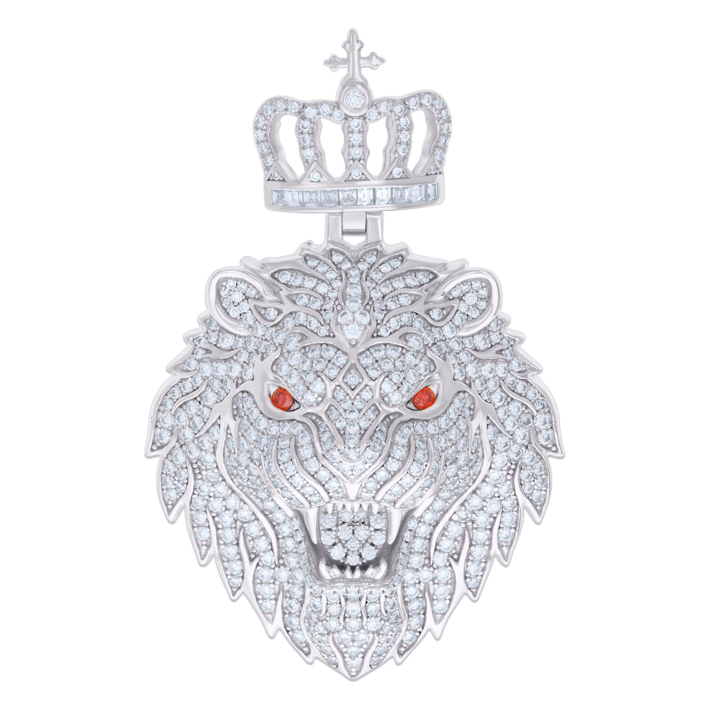 925 Sterling Silver R:4.48Ctw, B:0.42Ctw Moissanit