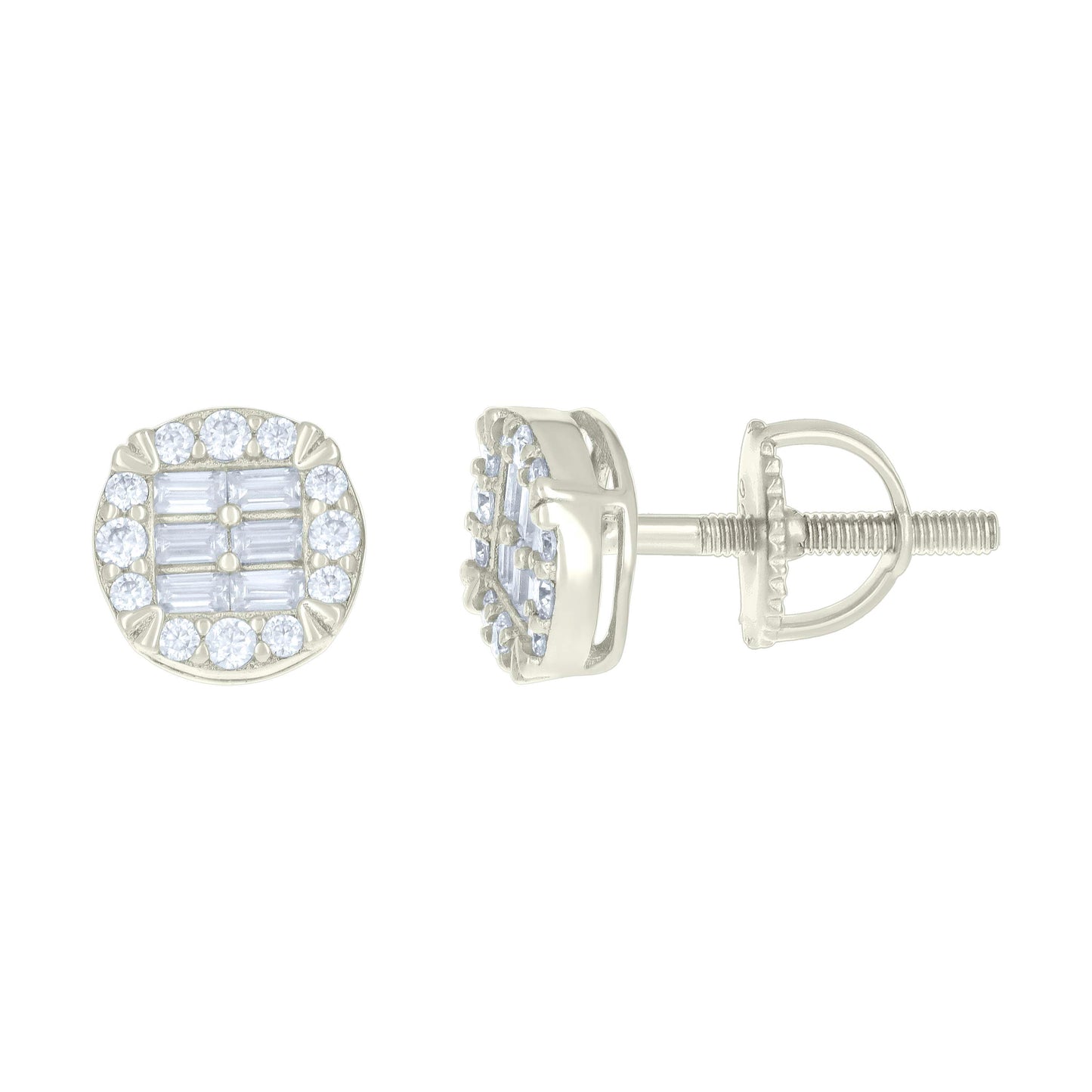 925 Sterling Silver R:0.20Ctw, B: 0.34Ctw Moissani