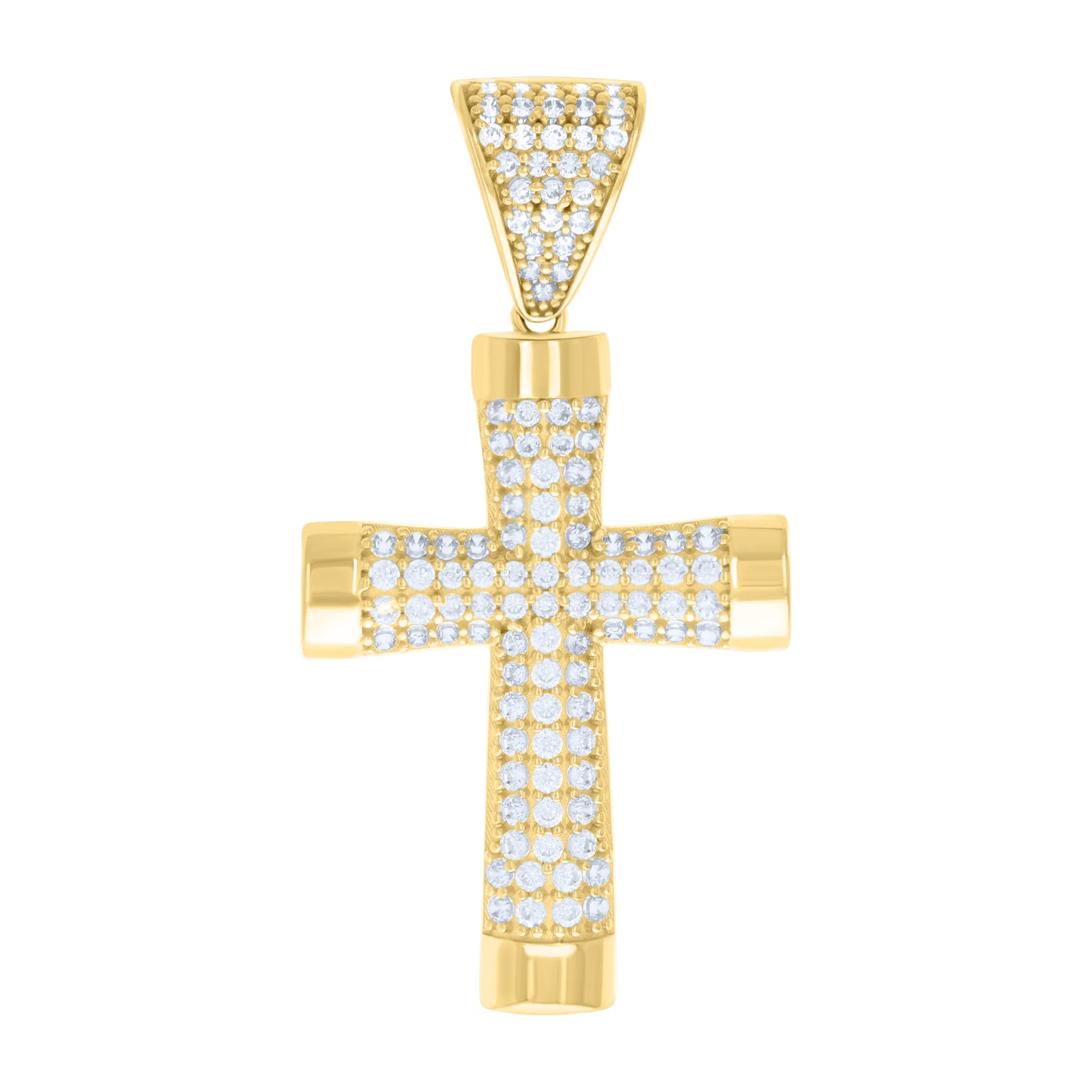14Kt Gold Cz Pendant