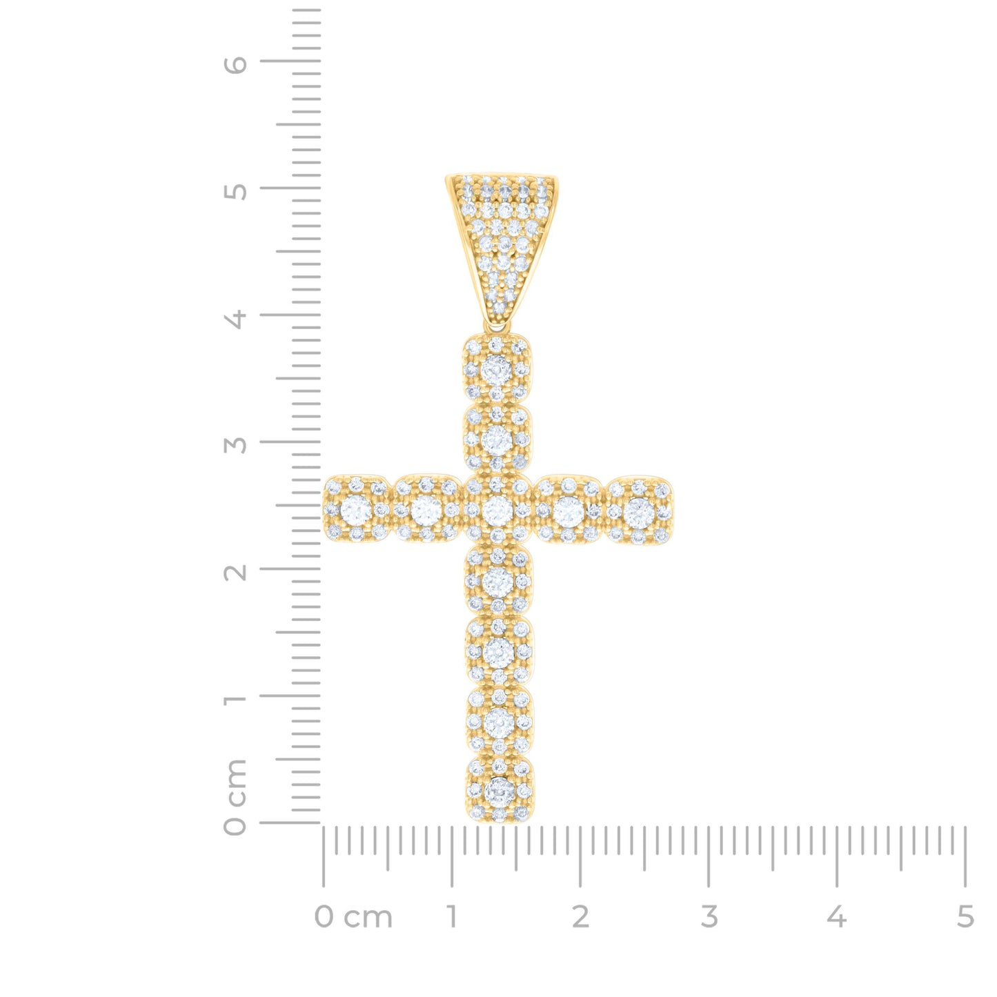 14Kt Gold Cz Pendant