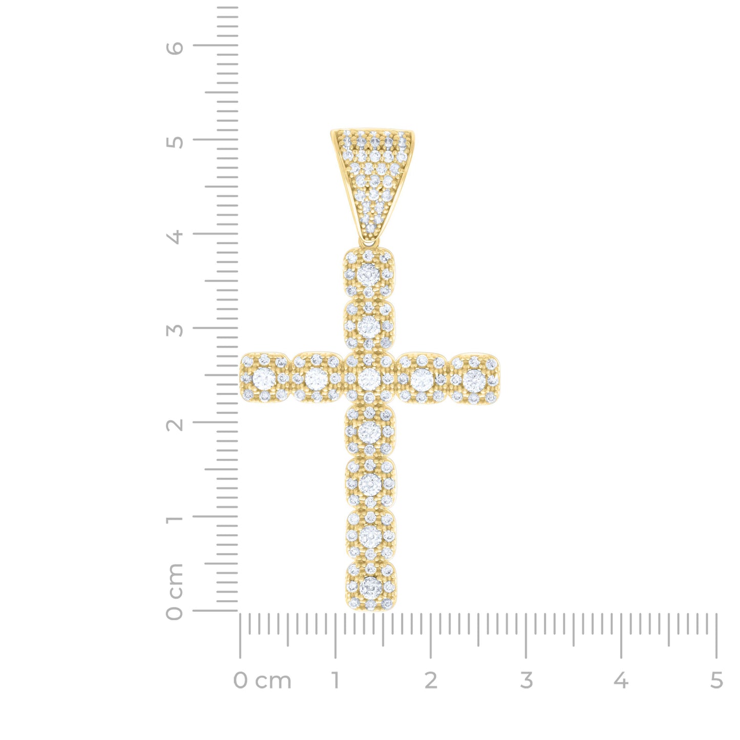14Kt Gold Cz Pendant