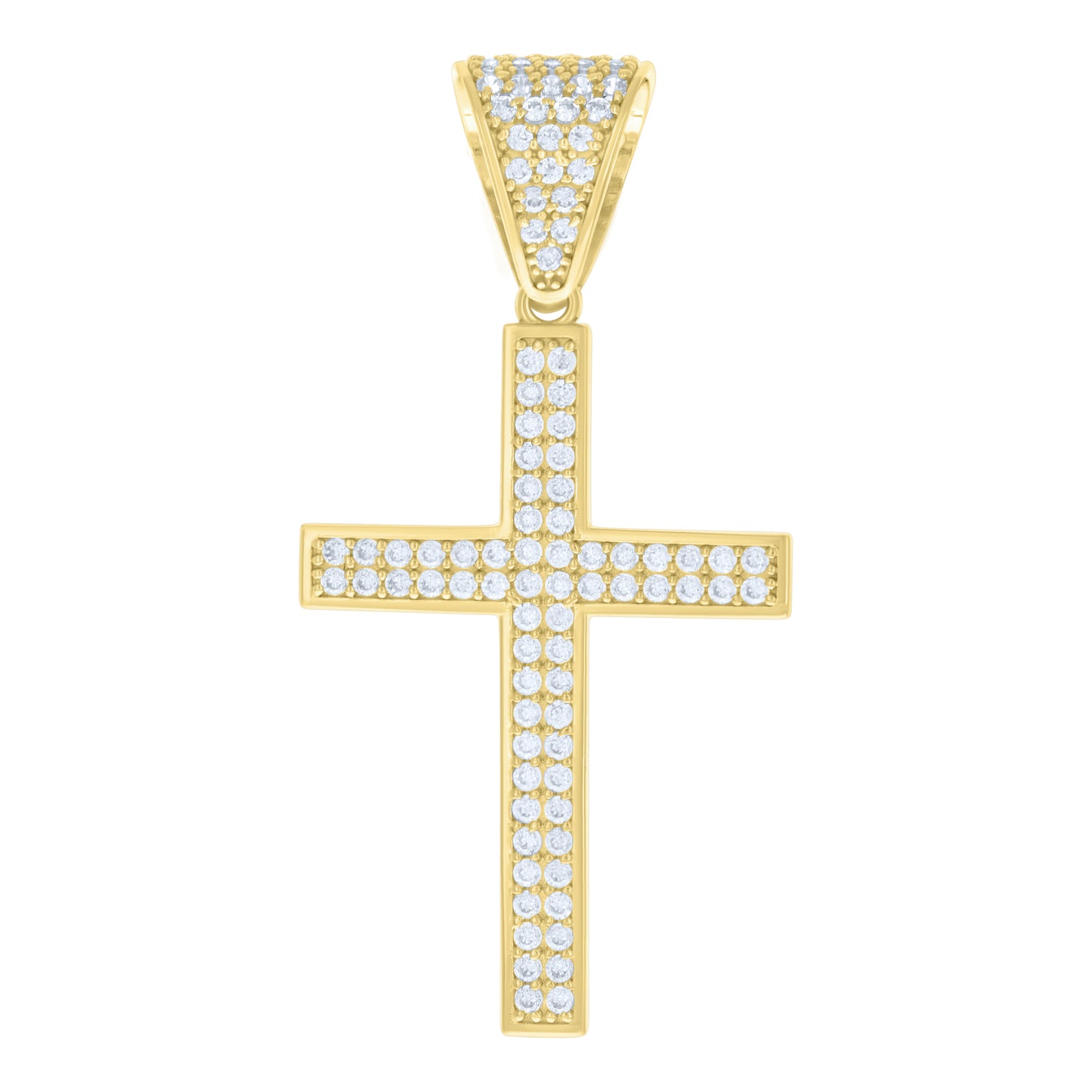 14Kt Gold Cz Pendant