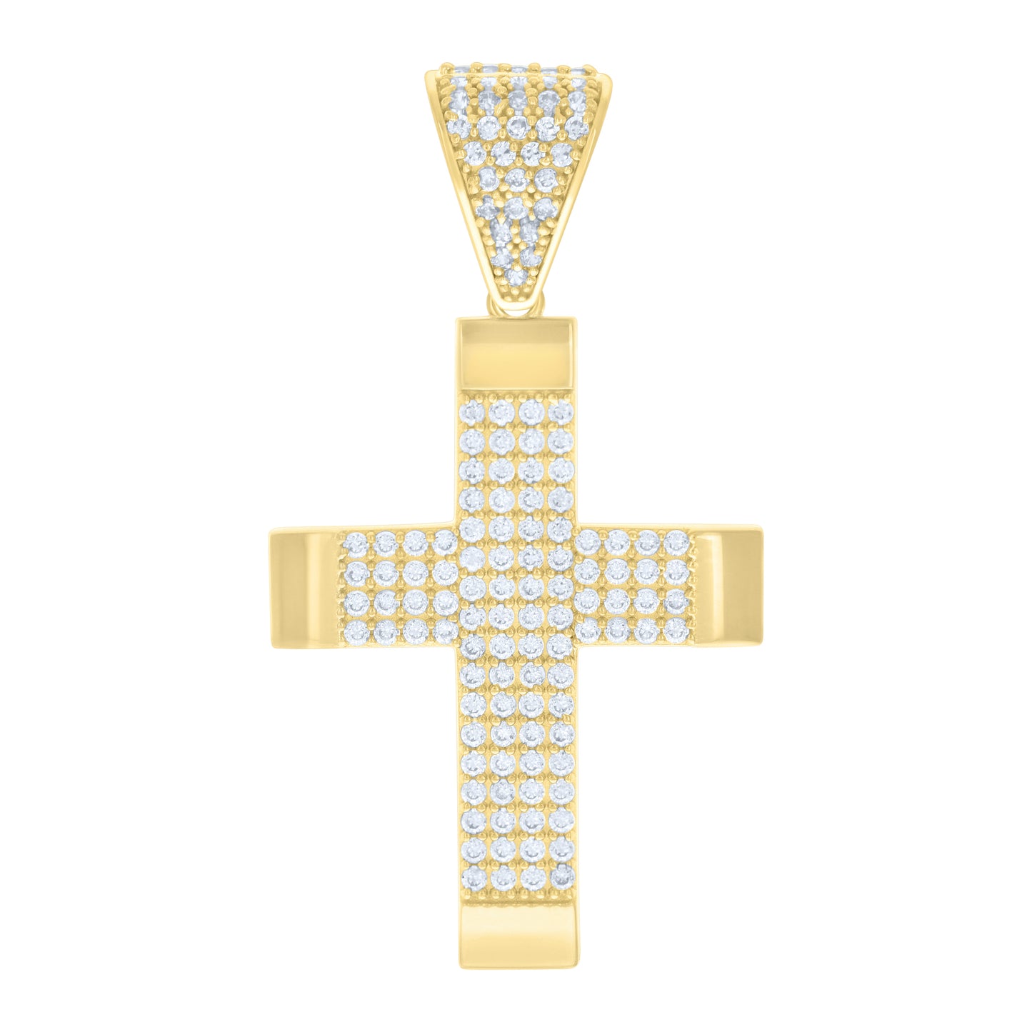 14Kt Gold Cz Pendant