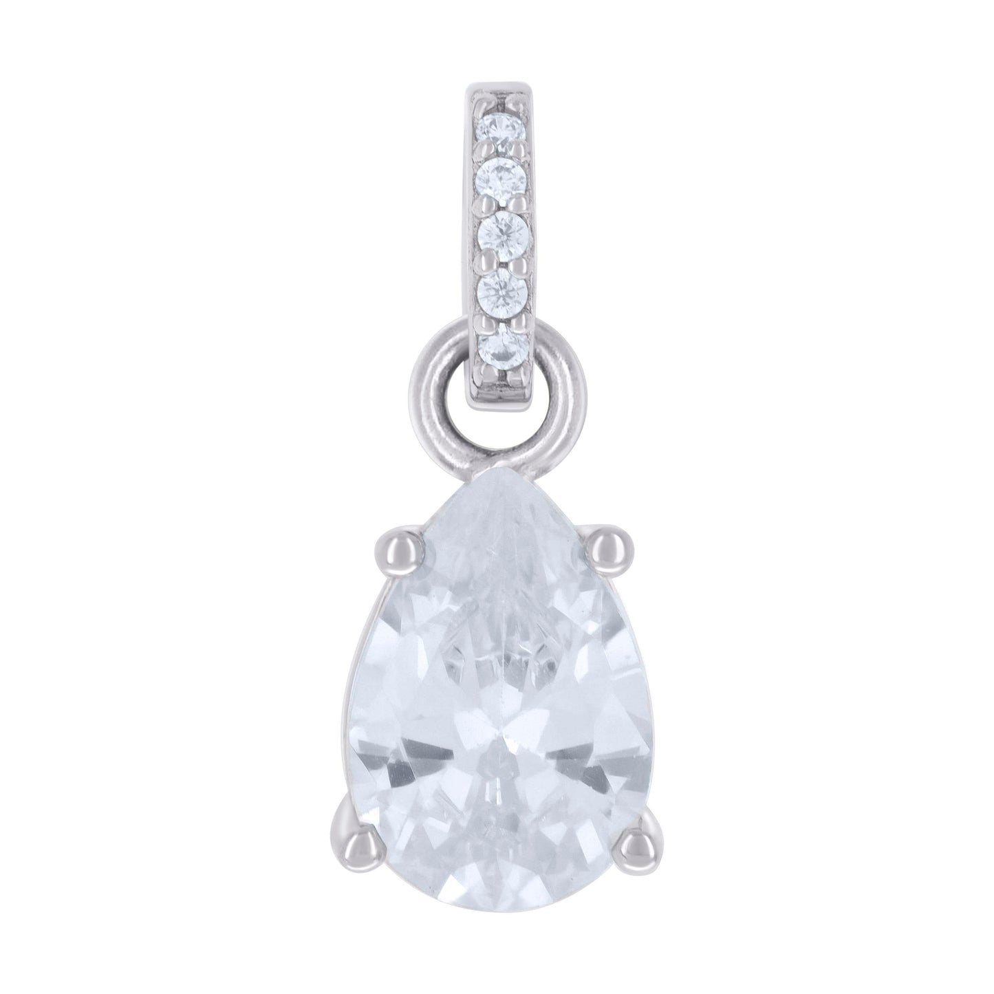925 Sterling Silver Cz Pendant