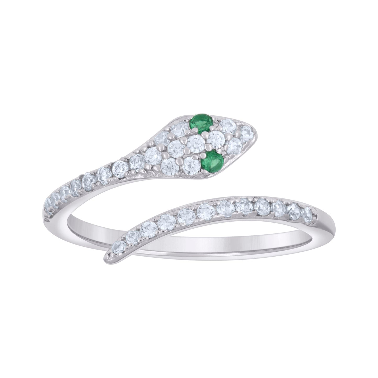 925 Sterling Silver Cz Ring S5