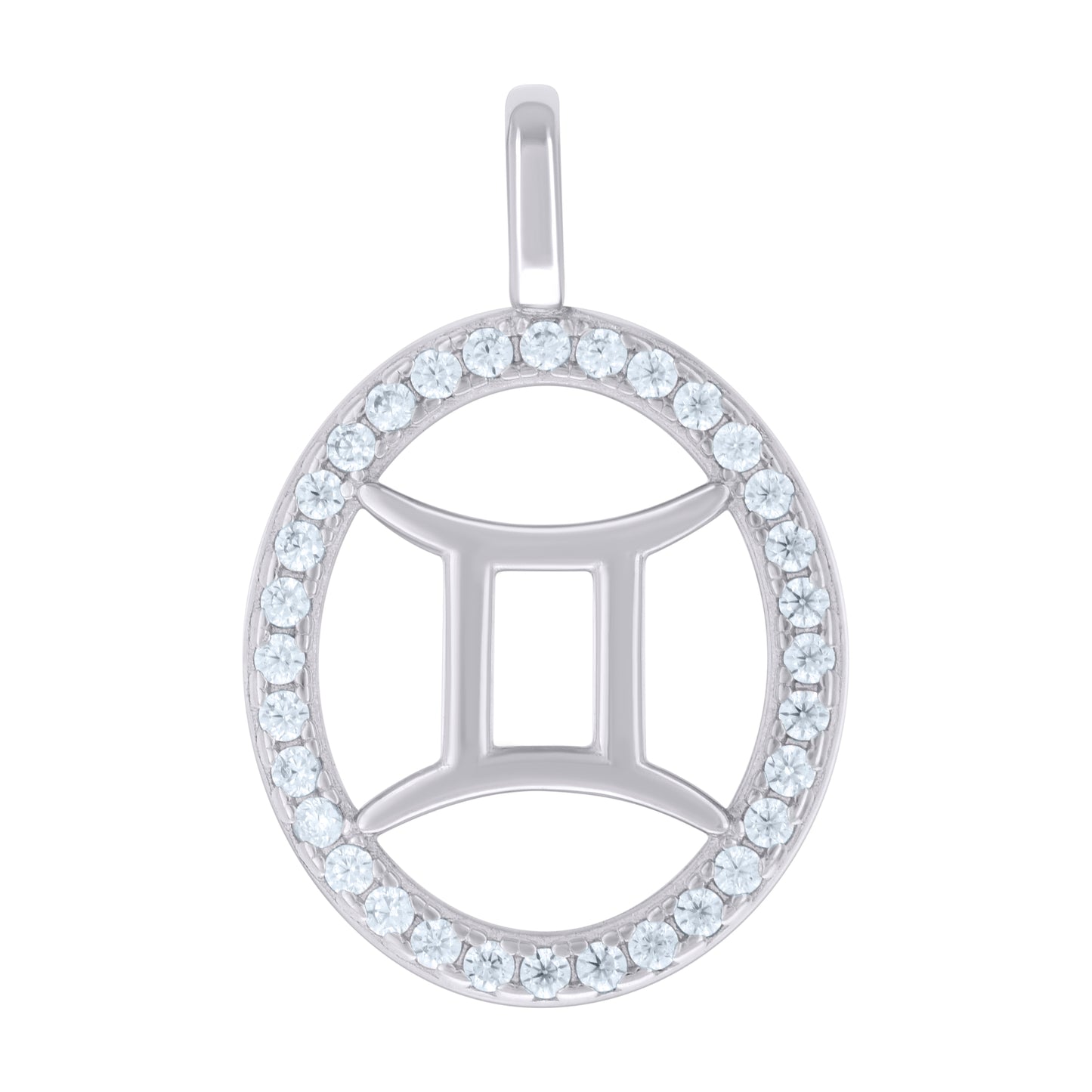 925 Sterling Silver Cz Pendant
