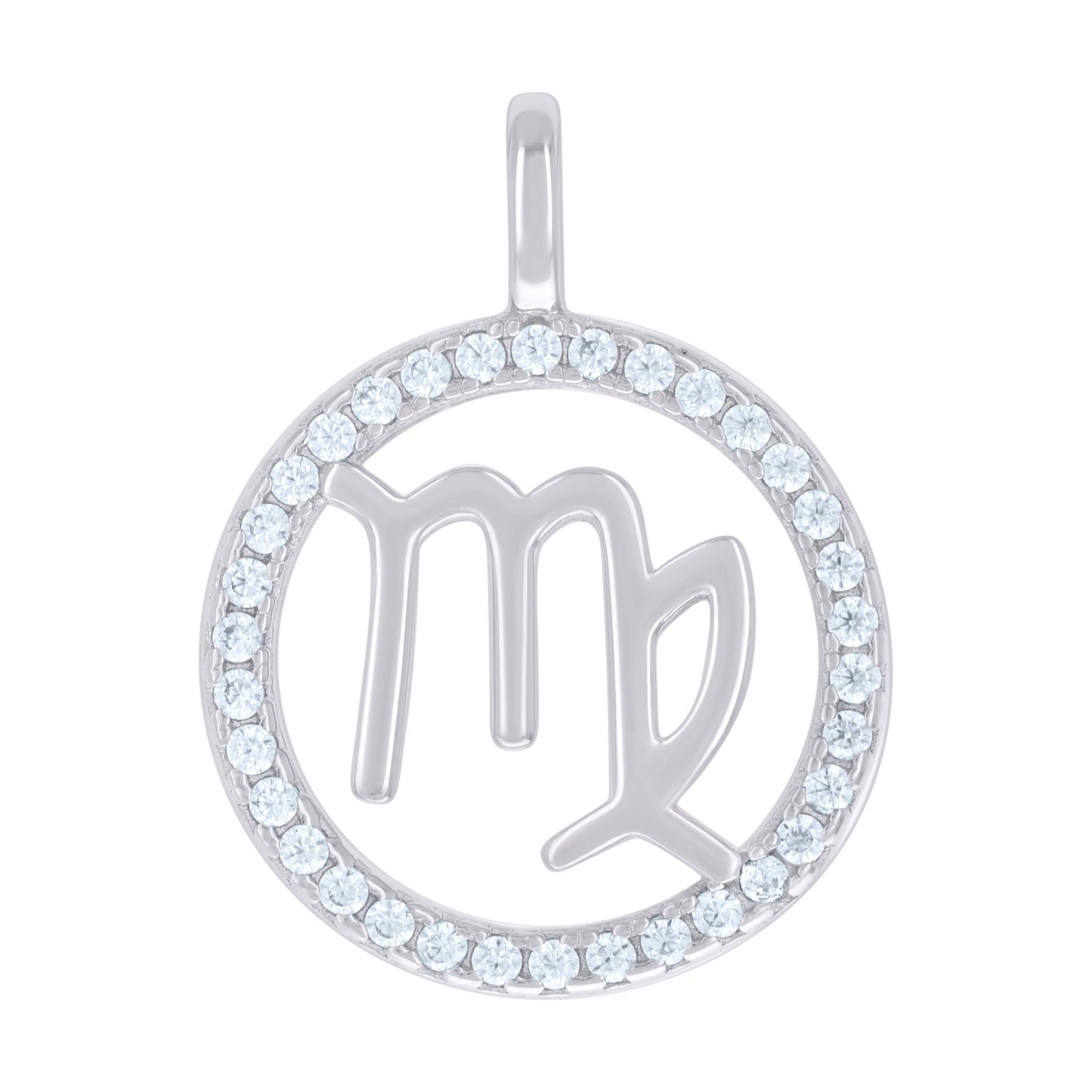 925 Sterling Silver Cz Pendant