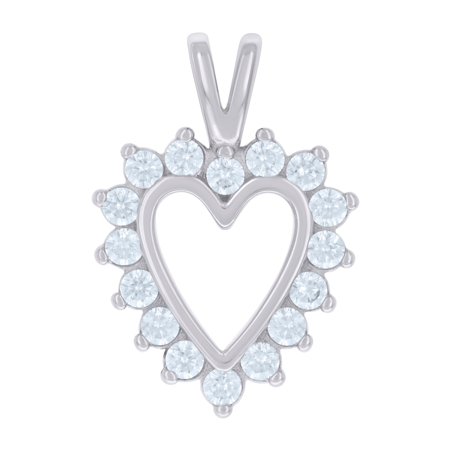 925 Sterling Silver Cz Pendant