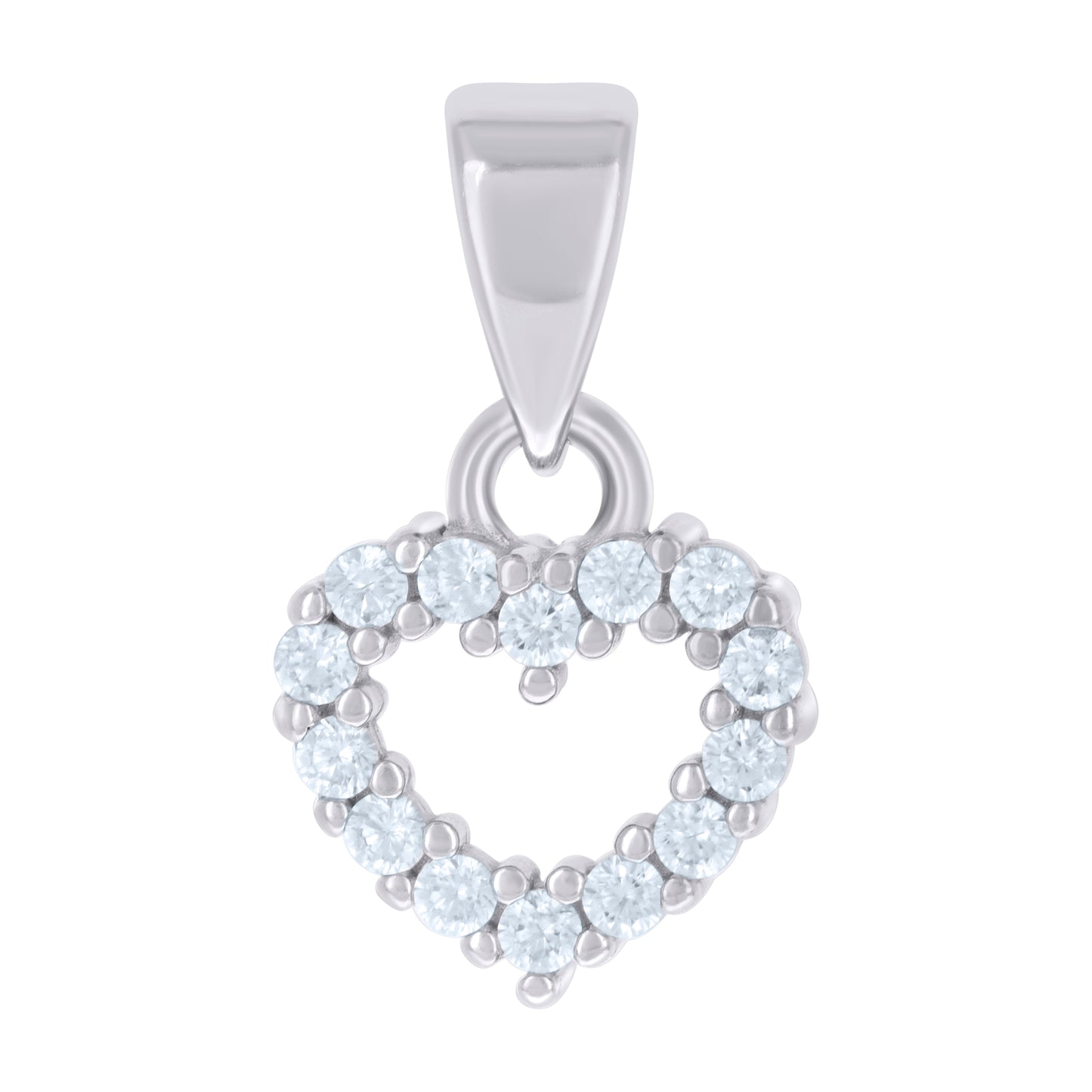 925 Sterling Silver Cz Pendant