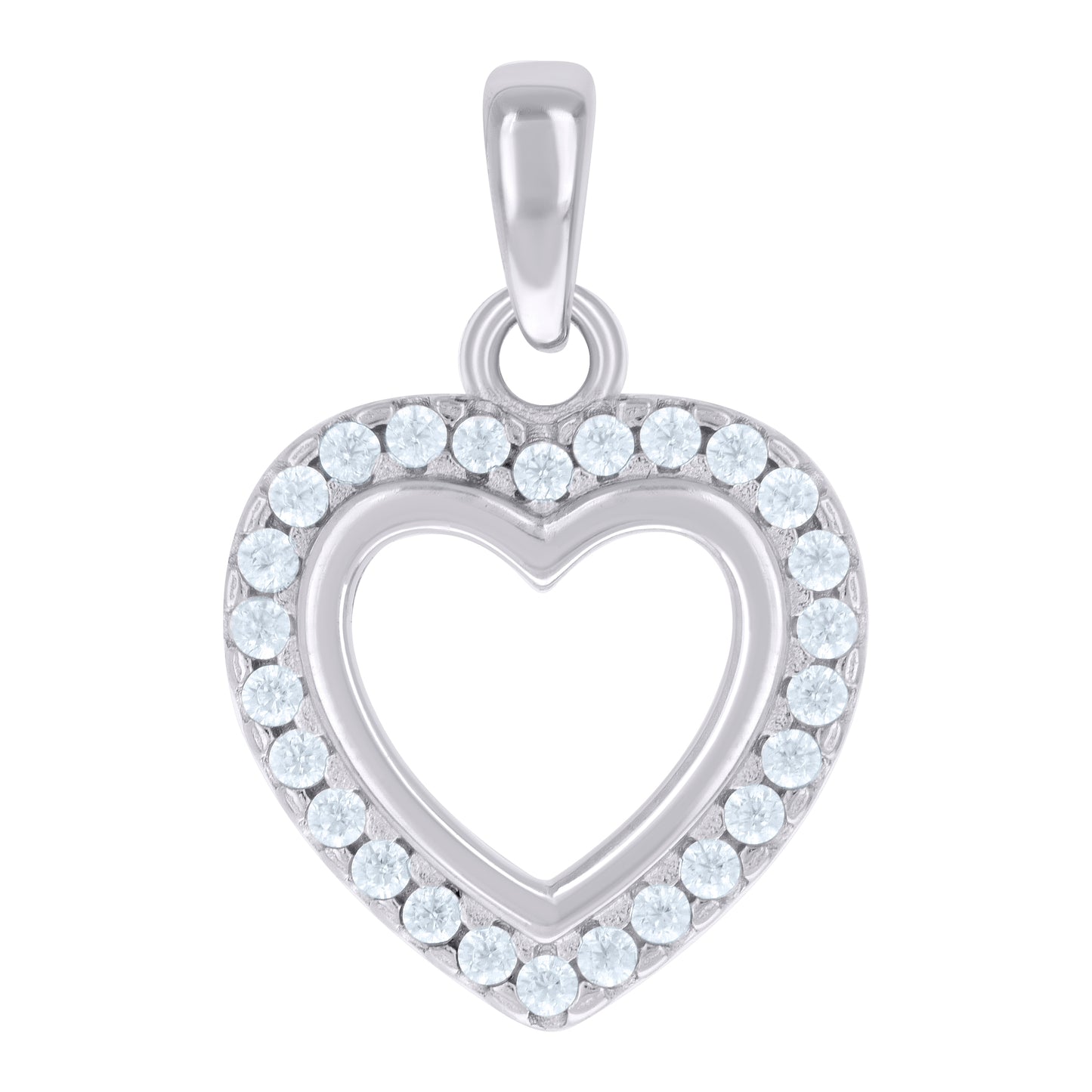 925 Sterling Silver Cz Pendant