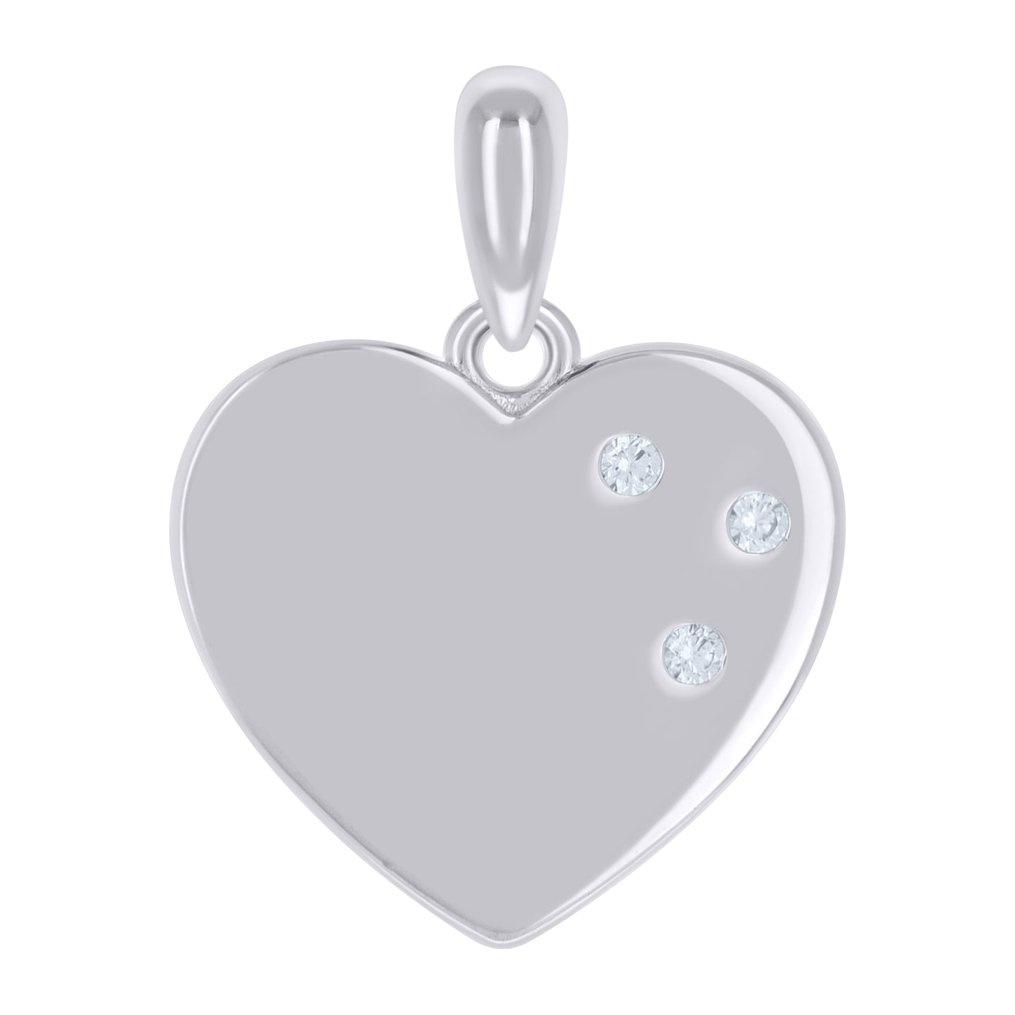 925 Sterling Silver Cz Pendant