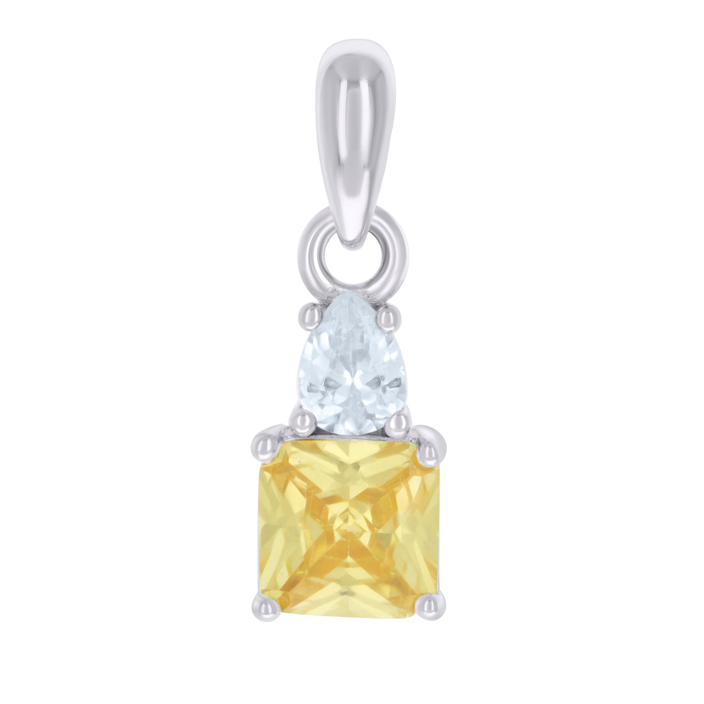 925 Sterling Silver Cz Pendant