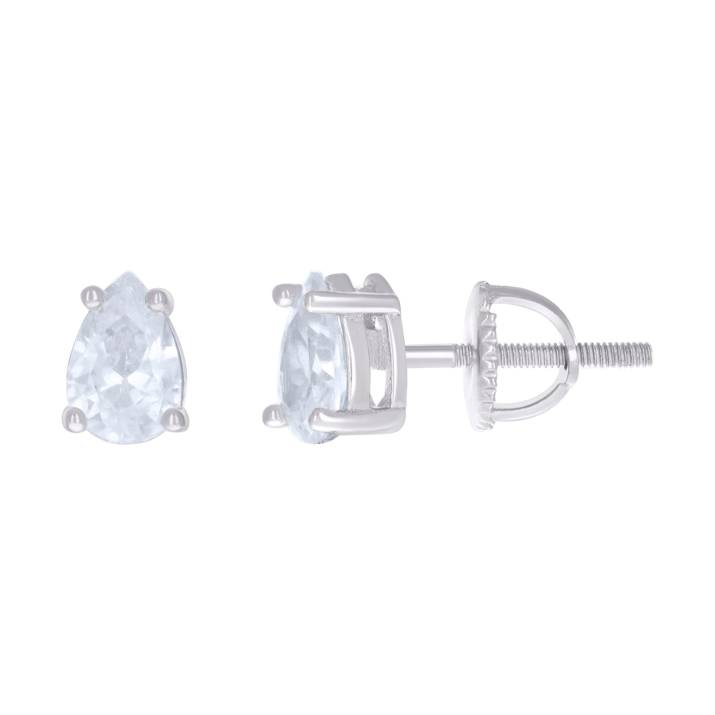 925 Sterling Silver Cz Earrings