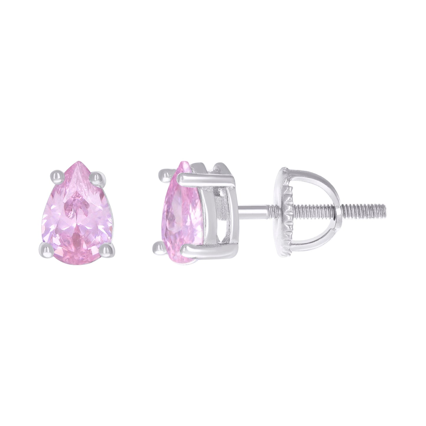 925 Sterling Silver Cz Earrings