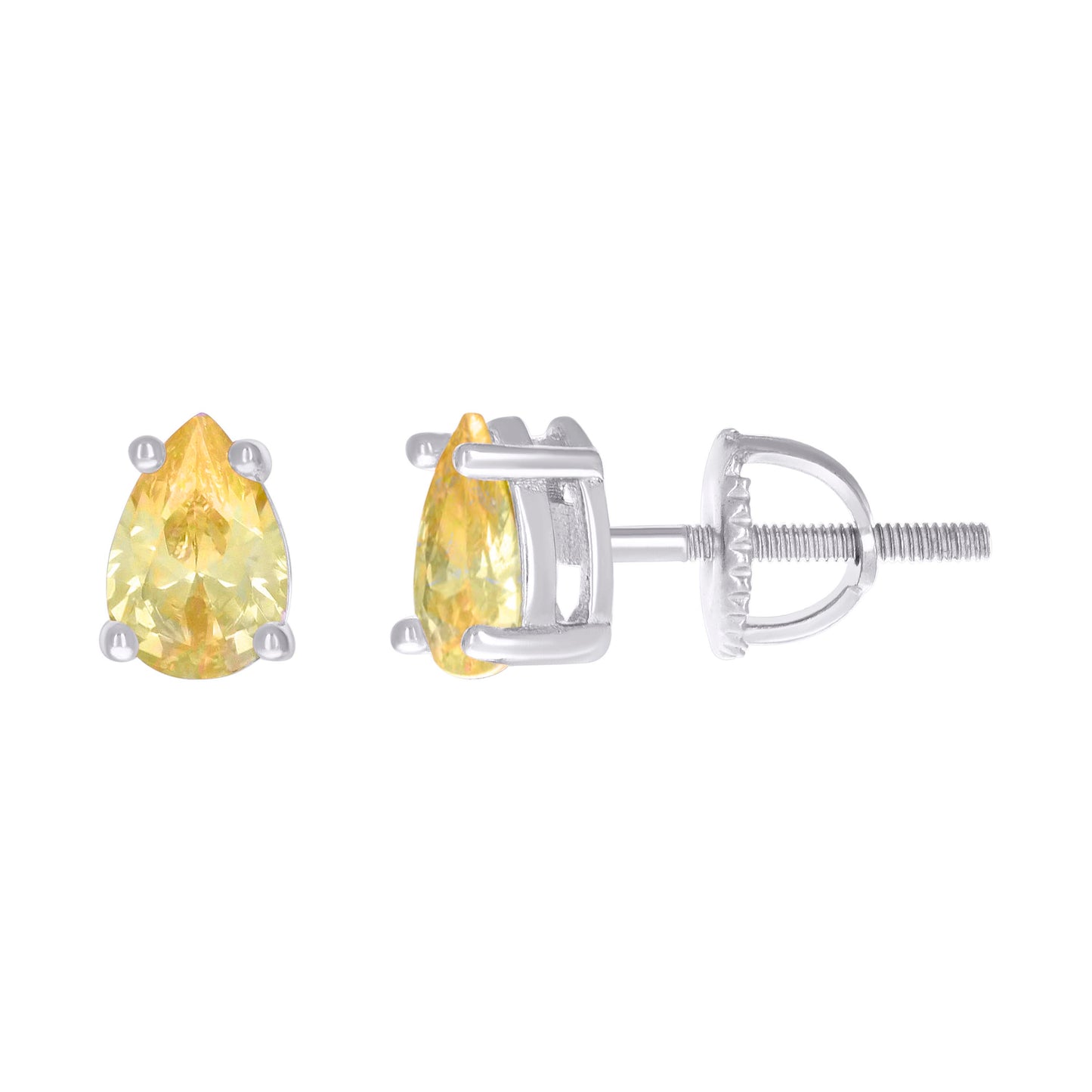 925 Sterling Silver Cz Earrings