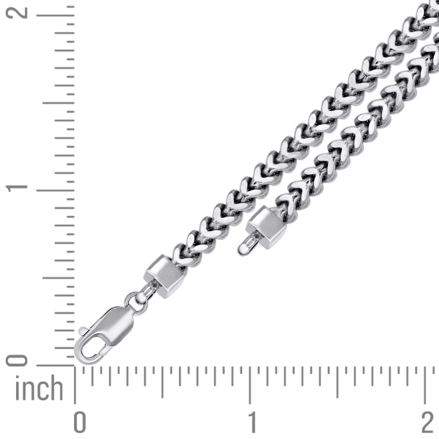 925 Silver Hollow Franco Chain 5.4mm