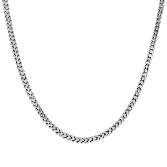 925 Silver Hollow Franco Chain 2.5mm